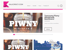 Tablet Screenshot of kalicinscy.com